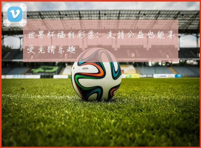 世界杯福利彩票：支持公益也能享受竞猜乐趣